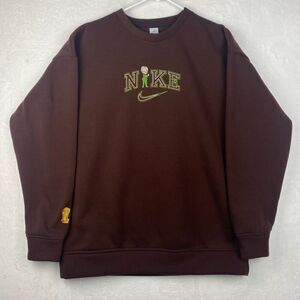 WEMB Carl and Ellie Up Movie Sweater Womens Extra Large Brown Sweatshirt